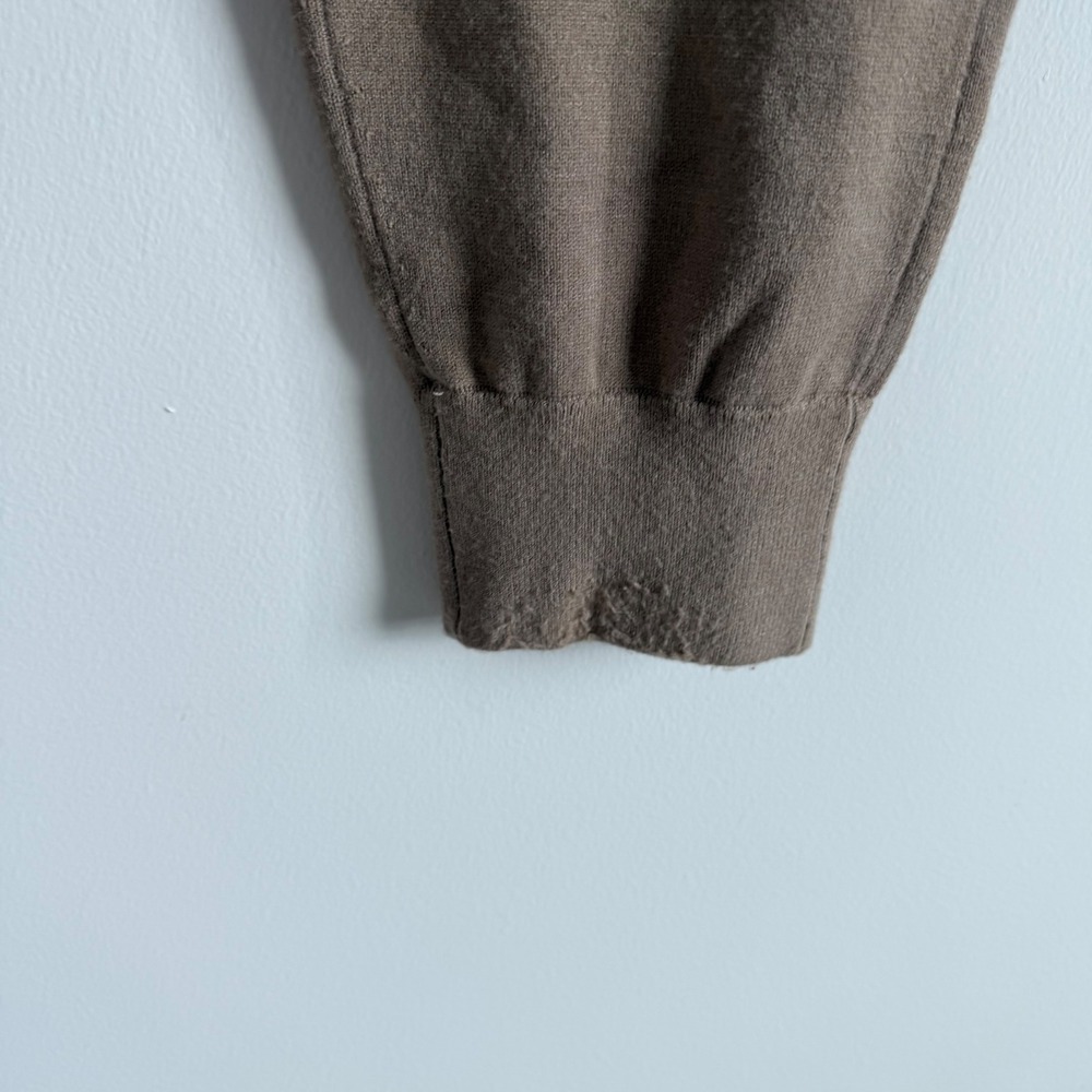 Aritzia Babaton Sweater‎ Knit Jogger Pant Size Medium in Tan - Picture 6 of 11